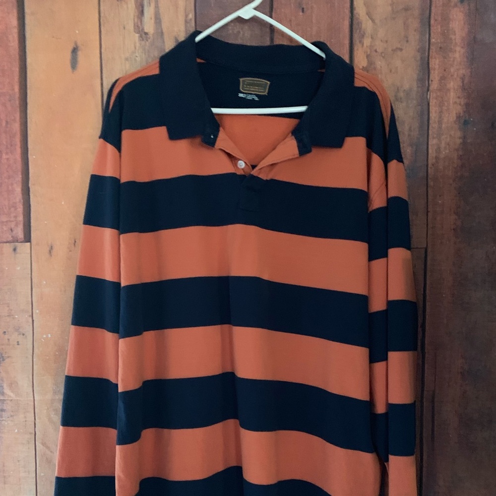 Men’s long sleeve polo